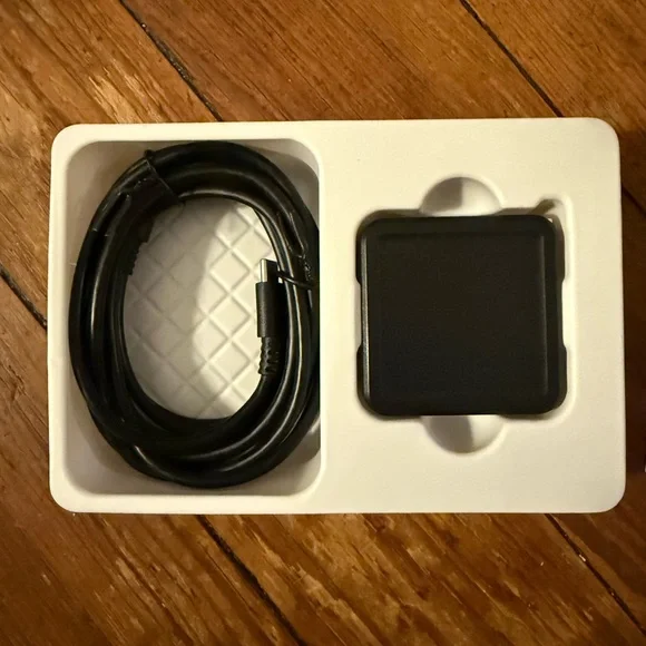 Brand new USB-C power adapter 65w GAN Charger black 6.6 foot USB-C to USB-C - Picture 2 of 3